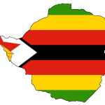 Flag-map-of-Zimbabwe